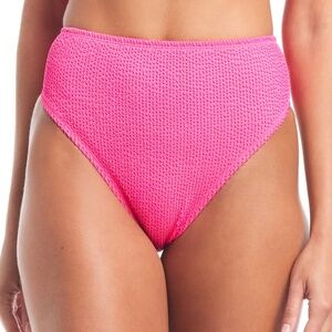 Bar Iii Women's High Leg High Rise Bikini Bottoms, Created for Macy's -pink